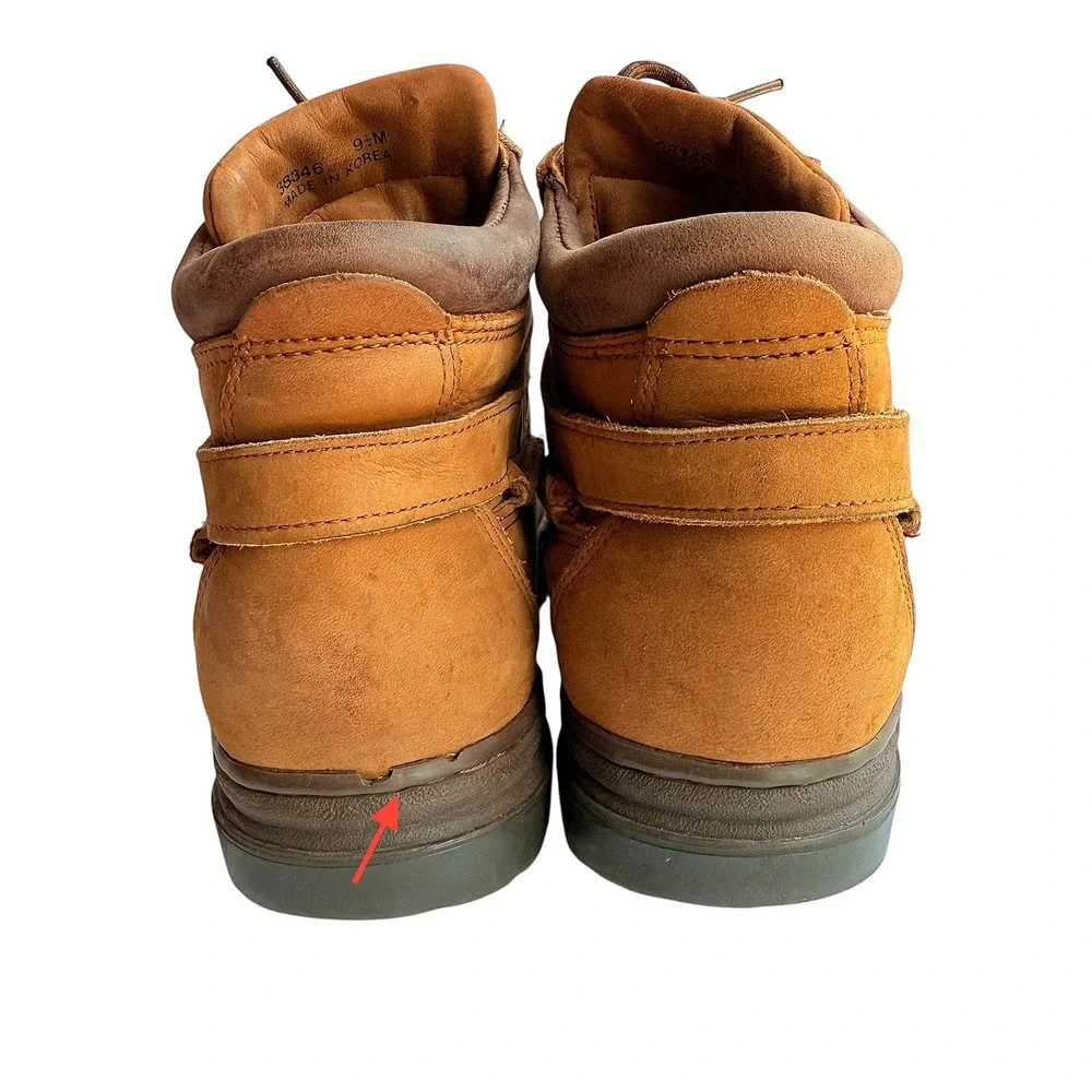 Timberland Women's Boots Brown Waterproof GoreTex‎ Leather Vintage Size 9.5M